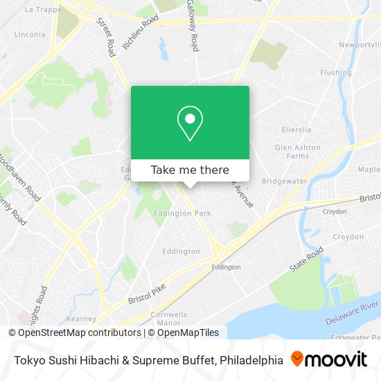 Tokyo Sushi Hibachi & Supreme Buffet map