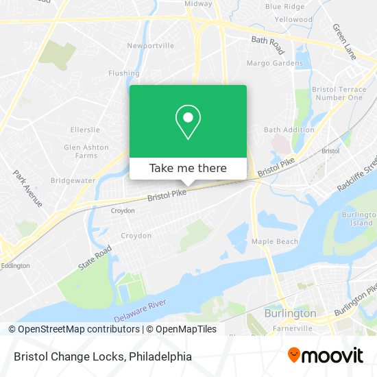 Mapa de Bristol Change Locks