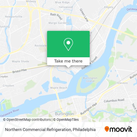 Mapa de Northern Commercial Refrigeration