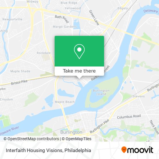 Interfaith Housing Visions map