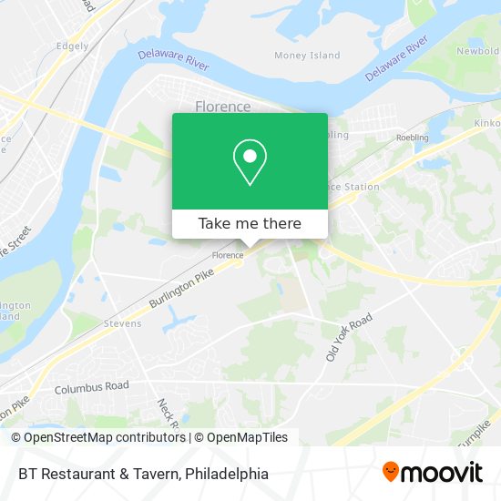 Mapa de BT Restaurant & Tavern