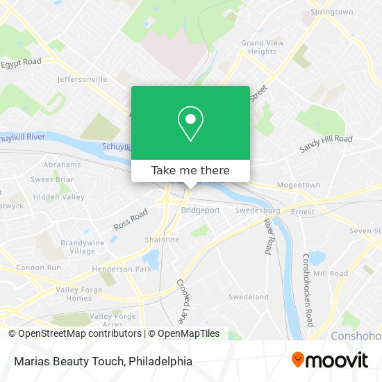 Marias Beauty Touch map