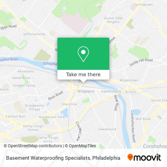 Mapa de Basement Waterproofing Specialists