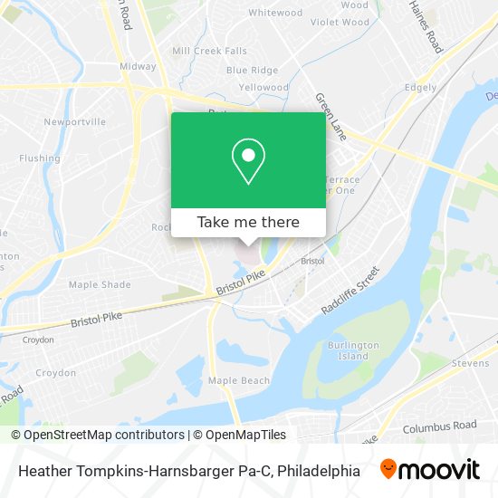 Mapa de Heather Tompkins-Harnsbarger Pa-C