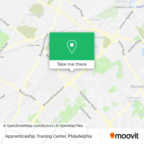 Apprenticeship Training Center map