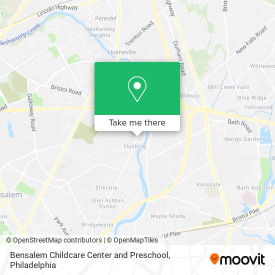 Mapa de Bensalem Childcare Center and Preschool