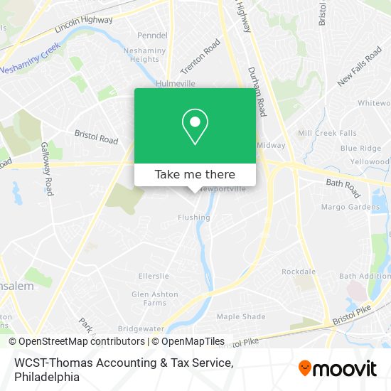 Mapa de WCST-Thomas Accounting & Tax Service