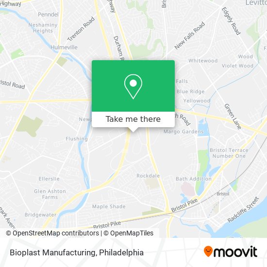 Mapa de Bioplast Manufacturing