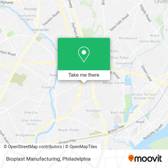 Bioplast Manufacturing map
