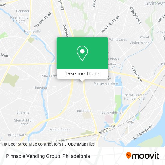 Mapa de Pinnacle Vending Group
