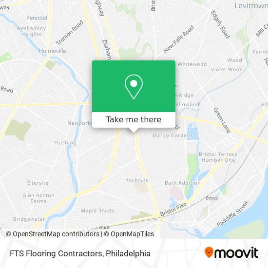FTS Flooring Contractors map