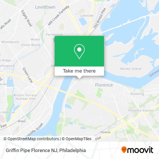 Griffin Pipe Florence NJ map