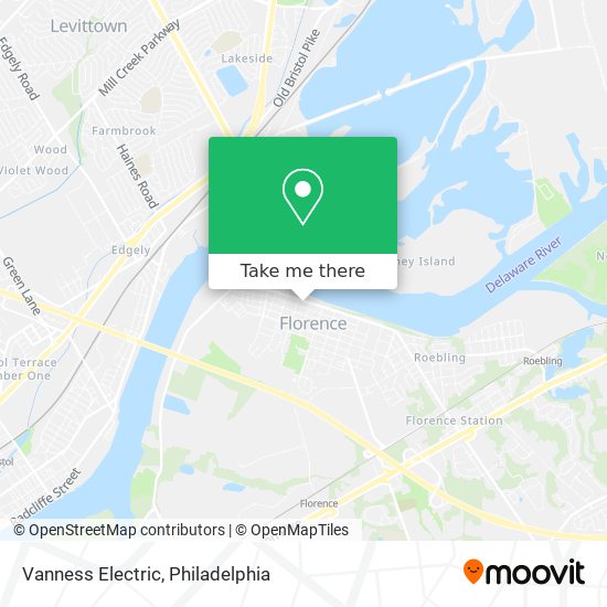 Vanness Electric map