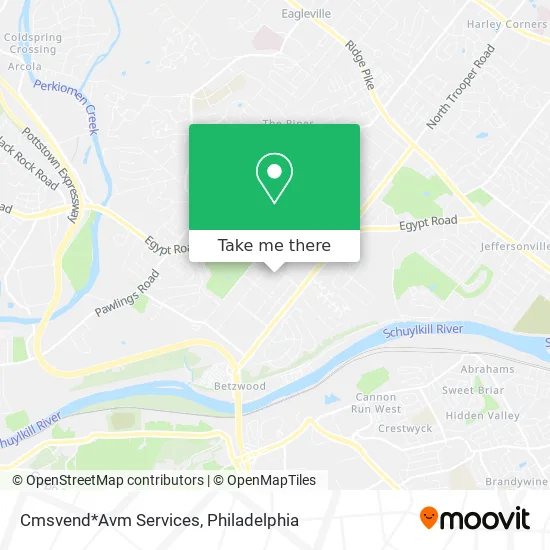 Cmsvend*Avm Services map
