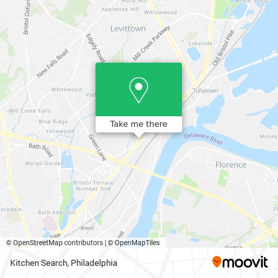 Kitchen Search map