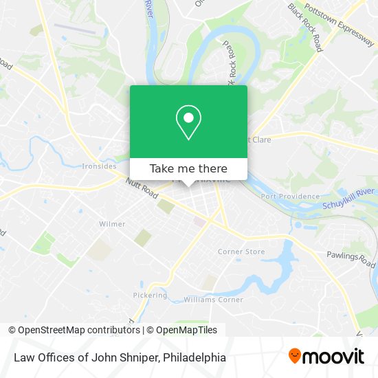 Mapa de Law Offices of John Shniper
