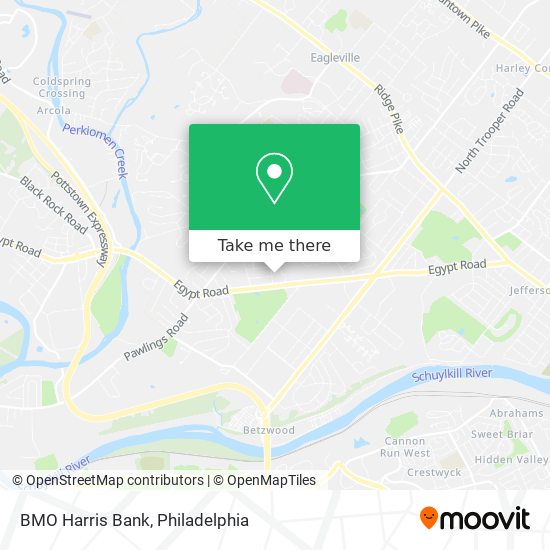 BMO Harris Bank map