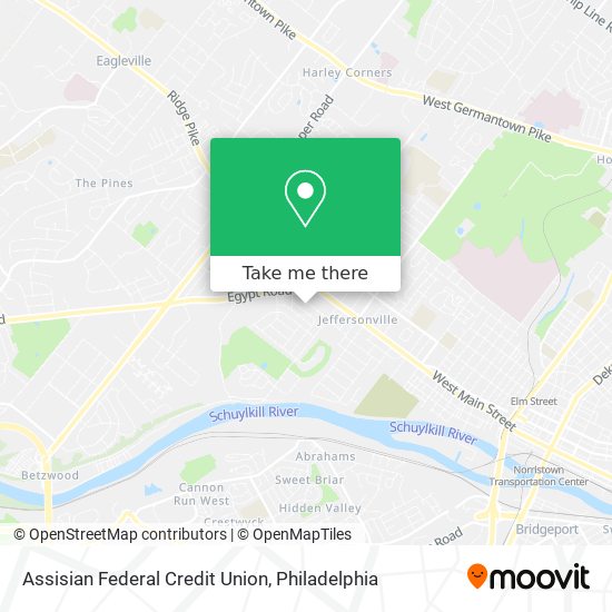 Mapa de Assisian Federal Credit Union