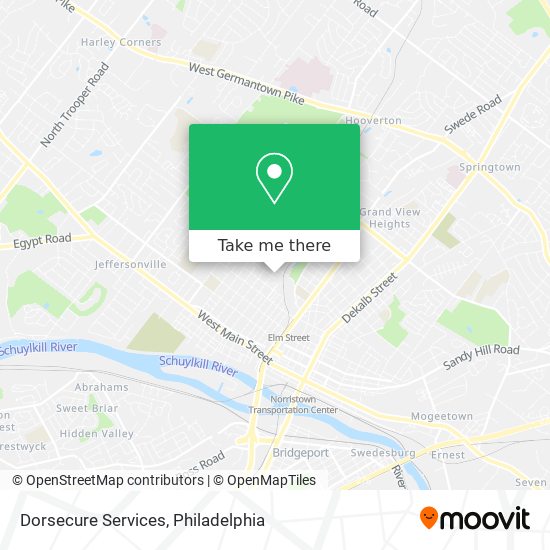 Dorsecure Services map