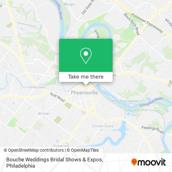 Mapa de Bouche Weddings Bridal Shows & Expos