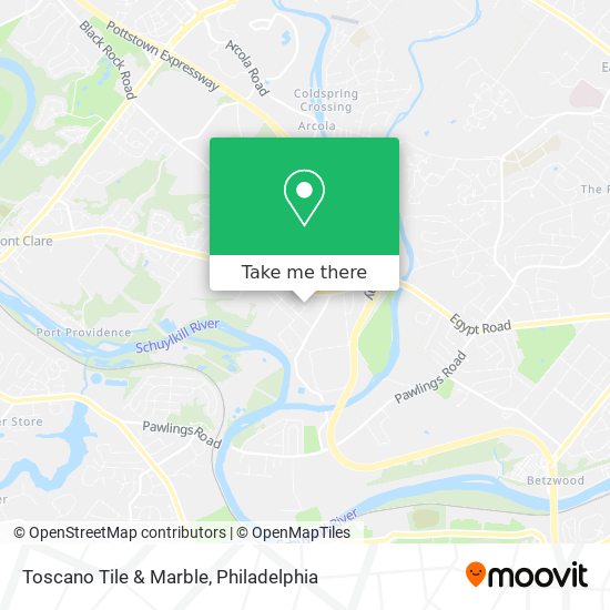 Mapa de Toscano Tile & Marble
