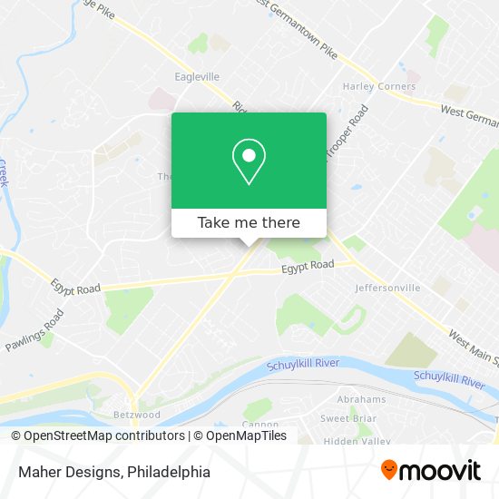 Mapa de Maher Designs