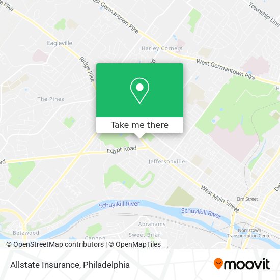 Allstate Insurance map