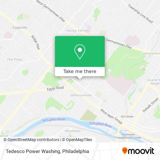 Mapa de Tedesco Power Washing