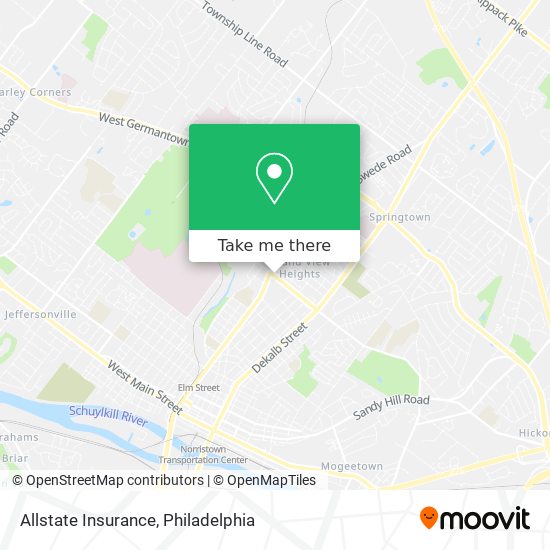 Allstate Insurance map