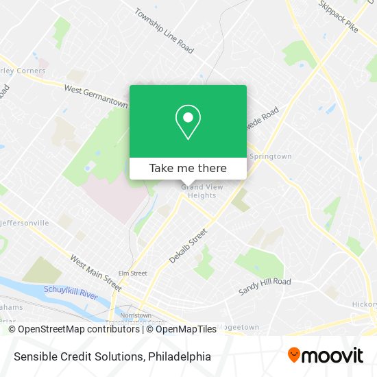 Sensible Credit Solutions map