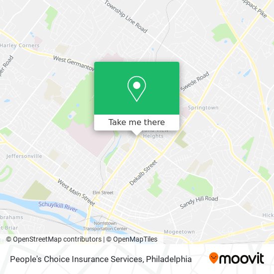 People's Choice Insurance Services map