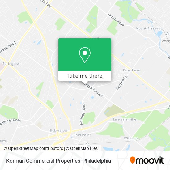 Korman Commercial Properties map