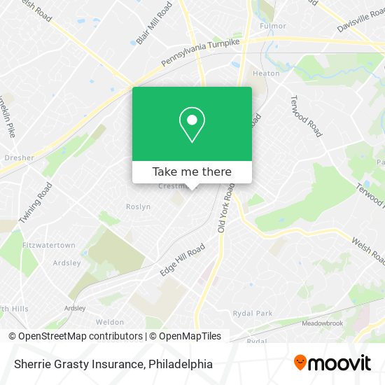 Mapa de Sherrie Grasty Insurance