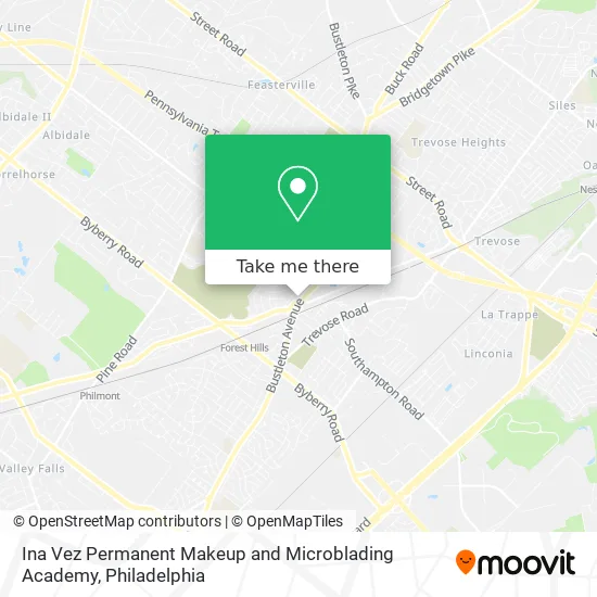 Ina Vez Permanent Makeup and Microblading Academy map