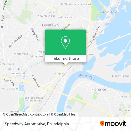 Speedway Automotive map