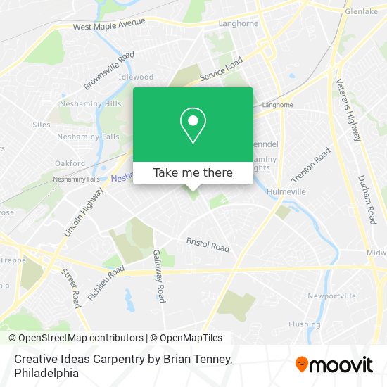 Creative Ideas Carpentry by Brian Tenney map