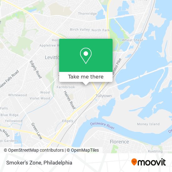 Smoker's Zone map