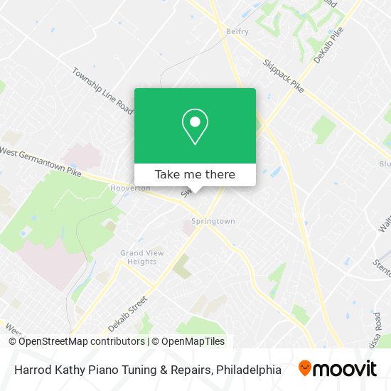 Harrod Kathy Piano Tuning & Repairs map