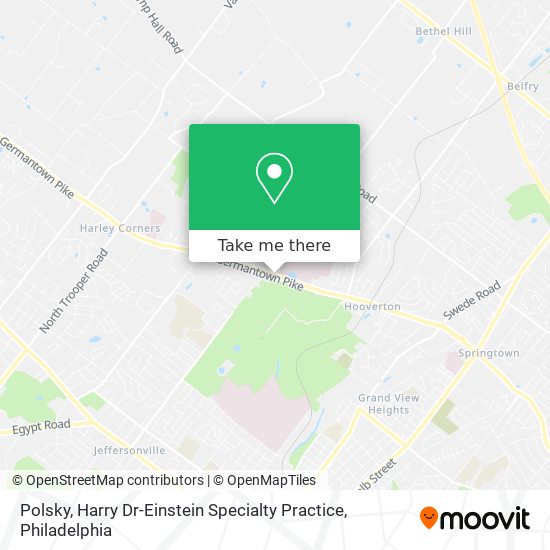 Mapa de Polsky, Harry Dr-Einstein Specialty Practice