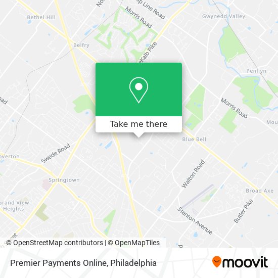 Mapa de Premier Payments Online