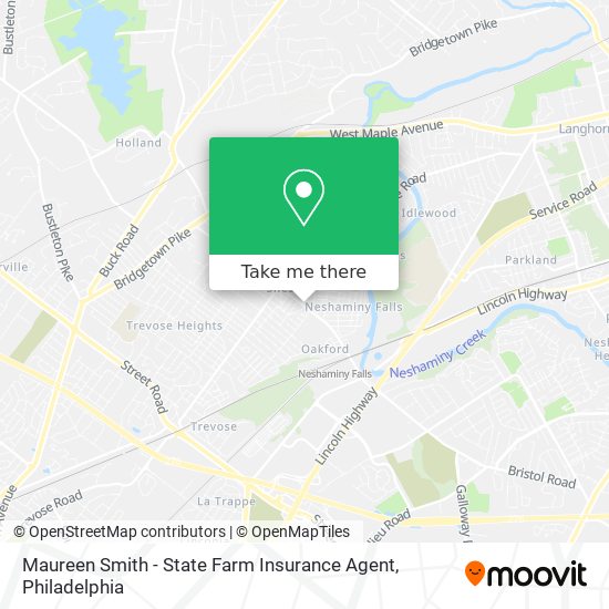 Maureen Smith - State Farm Insurance Agent map