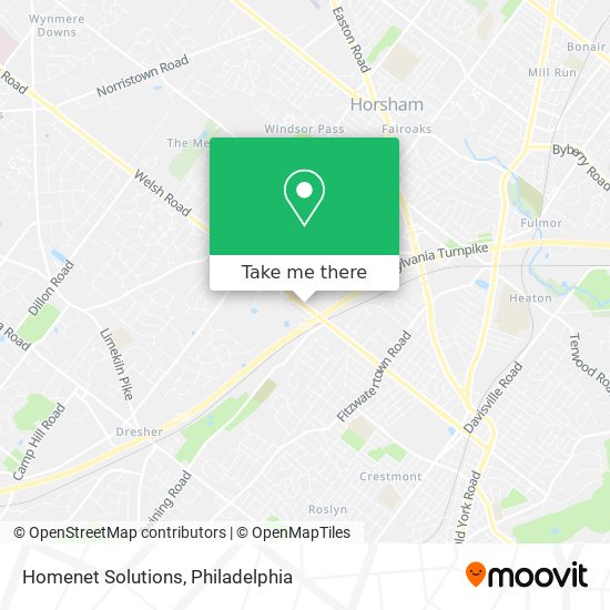 Homenet Solutions map