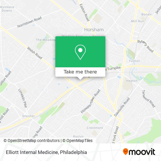 Elliott Internal Medicine map