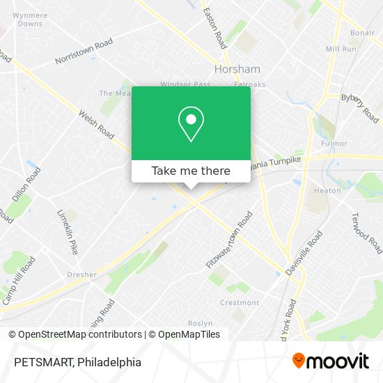 PETSMART map