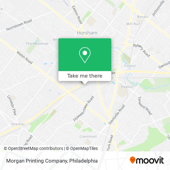 Mapa de Morgan Printing Company