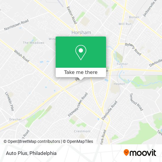 Auto Plus map