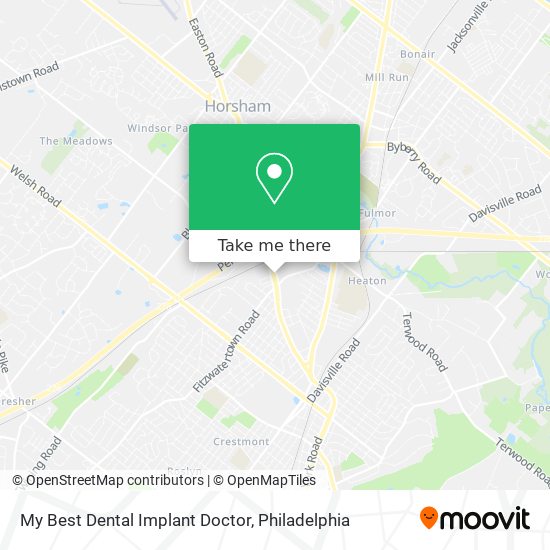 Mapa de My Best Dental Implant Doctor
