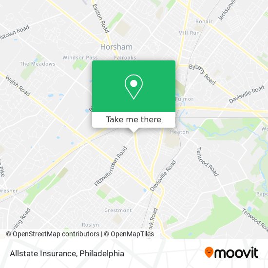 Mapa de Allstate Insurance