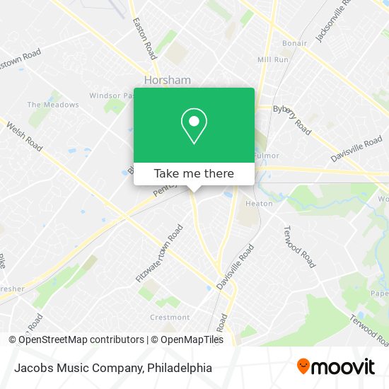 Jacobs Music Company map