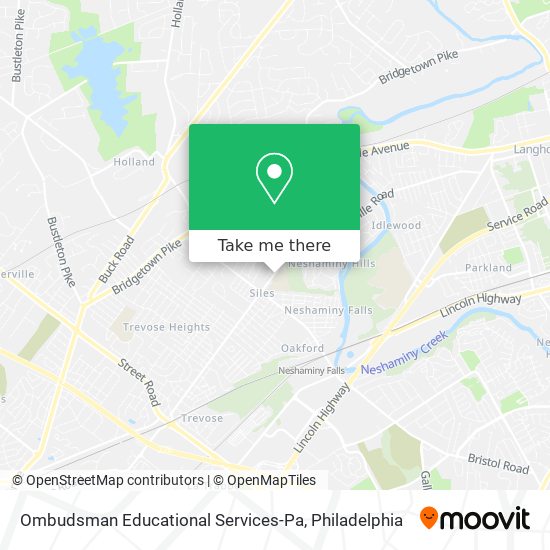 Ombudsman Educational Services-Pa map